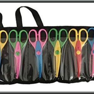 Arts n crafts sizzor set with case